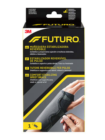 TUTORE PER POLSO REVERSIBILE FUTURO NERO 1 PEZZO - Farmacia Dott. Pasquale Russo