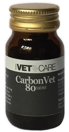 VETCARE CARBONVET 80 COMPRESSE 500 MG - Farmacia Dott. Pasquale Russo