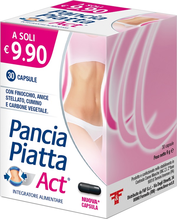 PANCIA PIATTA ACT 30 CAPSULE - Farmacia Dott. Pasquale Russo