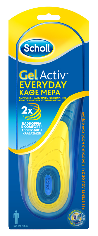 SCHOLL GEL ACTIV EVERYDAY UOMO - Farmacia Dott. Pasquale Russo