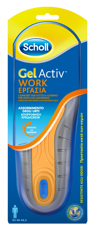 SCHOLL GEL ACTIV WORK UOMO - Farmacia Dott. Pasquale Russo
