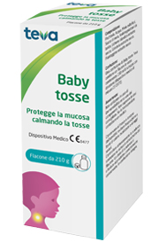 BABY TOSSE TEVA SCIROPPO 210 G - Farmacia Dott. Pasquale Russo