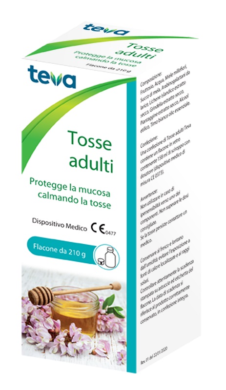 TOSSE ADULTI TEVA SCIROPPO 210 G - Farmacia Dott. Pasquale Russo