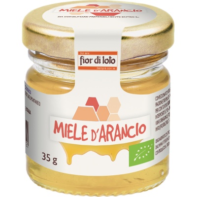 FIOR DI LOTO MINI MIELE DI ARANCIO BIO 35 G - Farmacia Dott. Pasquale Russo