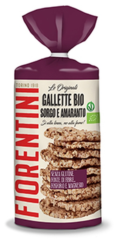 GALLETTE BIO SORGO E AMARANTO 120 G - Farmacia Dott. Pasquale Russo