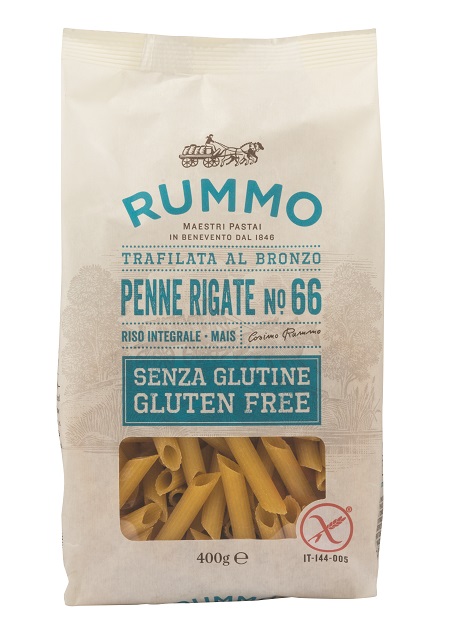 RUMMO PENNE RIGATE N66 DI RISO INTEGRALE E MAIS 400 G - Farmacia Dott. Pasquale Russo