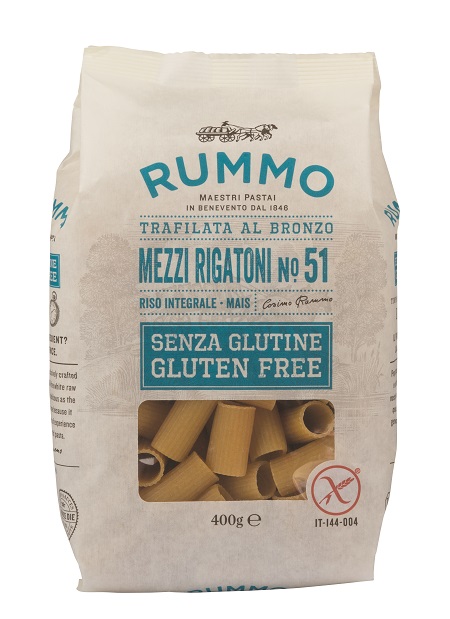 RUMMO MEZZI RIGATONI N51 DI RISO INTEGRALE E MAIS 400 G - Farmacia Dott. Pasquale Russo