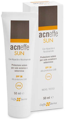 ACNEFFE SUN SPF 30 ALTA PROTEZIONE UVB PER CUTE ACNEICA E SEBORROICA 50 ML - Farmacia Dott. Pasquale Russo