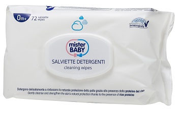 MISTER BABY SALVIETTE DETERGENTI 72 PEZZI - Farmacia Dott. Pasquale Russo