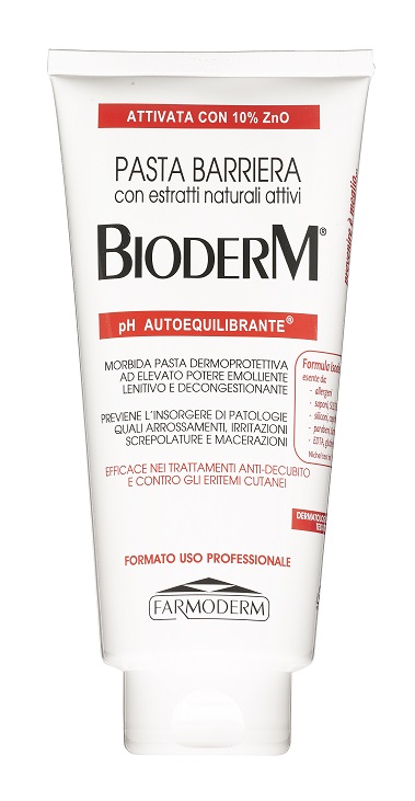 BIODERM PASTA BARRIERA TRASPIRANTE PH AUTOEQUILIBRANTE CON 10% ZINCO 300 ML - Farmacia Dott. Pasquale Russo