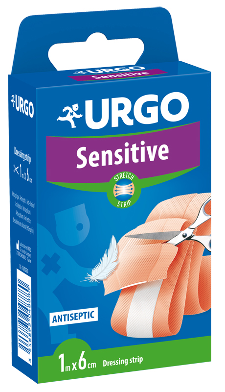 CEROTTO DA TAGLIARE URGO SENSITIVE STRETCH MT 1 X 6 CM - Farmacia Dott. Pasquale Russo