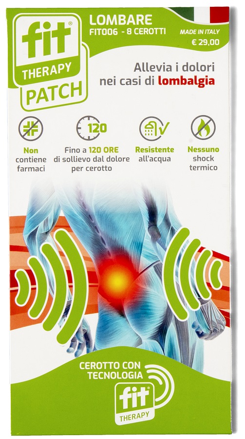 CEROTTO FIT THERAPY LOMBARE 8 PEZZI - Farmacia Dott. Pasquale Russo