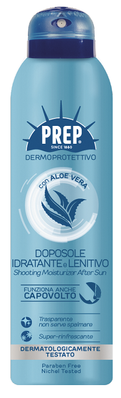 PREP DERMOPROTETTIVO DOPOSOLE IDRATANTE E LENITIVO CON ALOE VERA 150 ML - Farmacia Dott. Pasquale Russo