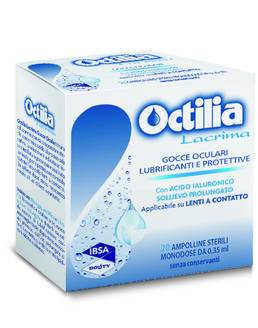 OCTILIA LACRIMA SOLLIEVO PROLUNGATO 20 FLACONCINI MONODOSE 0,35 ML - Farmacia Dott. Pasquale Russo