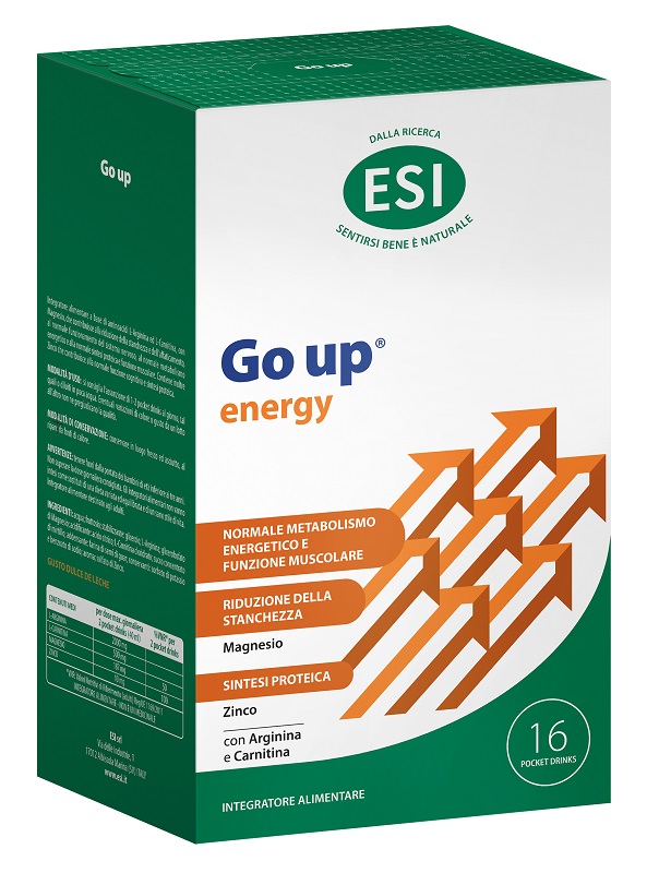 ESI GO UP ENERGY 16 POCKET DRINK DA 20 ML - Farmacia Dott. Pasquale Russo