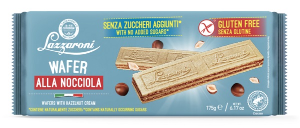 ZEROLE WAFERS ALLA NOCCIOLA SENZA ZUCCHERI AGGIUNTI 175 G - Farmacia Dott. Pasquale Russo