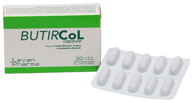 BUTIRCOL 20 CAPSULE - Farmacia Dott. Pasquale Russo