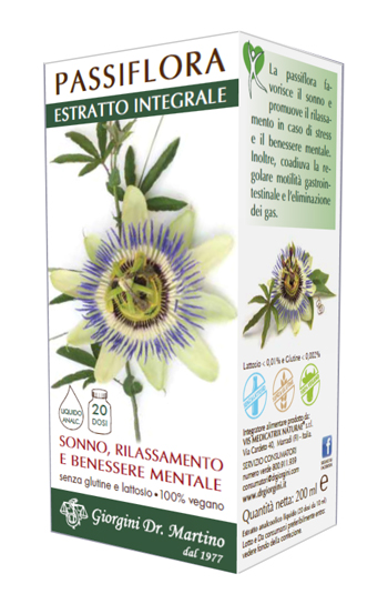 PASSIFLORA ESTRATTO INTEGRALE 200 ML - Farmacia Dott. Pasquale Russo
