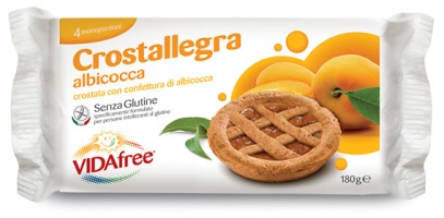 VIDAFREE CROSTALLEGRA ALBICOCCHE 180 G - Farmacia Dott. Pasquale Russo