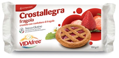 VIDAFREE CROSTALLEGRA FRAGOLA 180 G - Farmacia Dott. Pasquale Russo