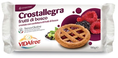 VIDAFREE CROSTALLEGRA FRUTTI DI BOSCO 180 G - Farmacia Dott. Pasquale Russo