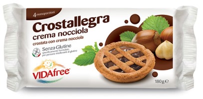 VIDAFREE CROSTALLEGRA NOCCIOLA 180 G - Farmacia Dott. Pasquale Russo