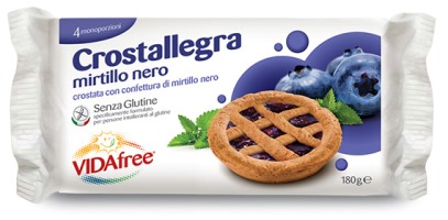 VIDAFREE CROSTALLEGRA MIRTILLO NERO 180 G - Farmacia Dott. Pasquale Russo