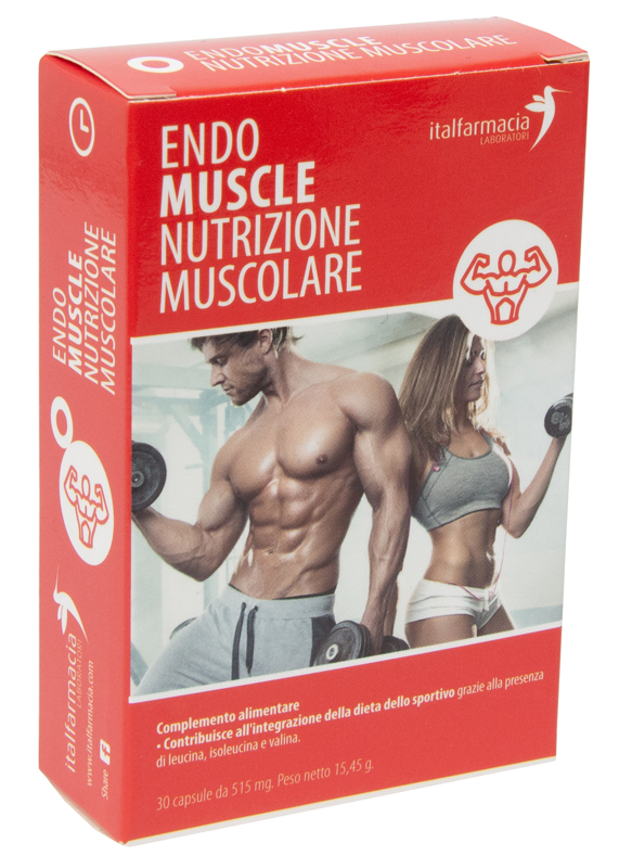 ENDO MUSCLE NUTRIZIONE MUSCOLARE 30 CAPSULE - Farmacia Dott. Pasquale Russo