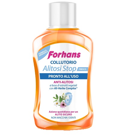 FORHANS ALITOSI STOP COLLUTORIO 500 ML - Farmacia Dott. Pasquale Russo