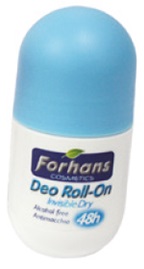 FORHANS COSMETIC ROLL-ON INVISIBLE DRY 50 ML - Farmacia Dott. Pasquale Russo