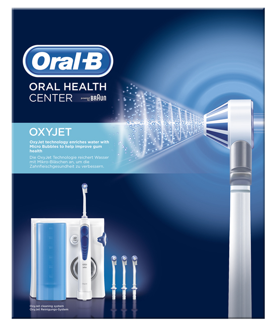 ORAL-B ORAL HEALTH CENTER IDROPULSORE OXYJET MD20 - Farmacia Dott. Pasquale Russo