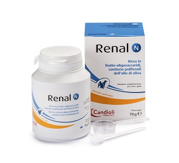 RENAL N MANGIME COMPLEMENTARE PER CANI E GATTI BARATTOLO 70 G - Farmacia Dott. Pasquale Russo