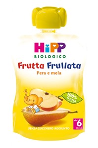 HIPP BIO FRUTTA FRULLATA PERA MELA 90 G - Farmacia Dott. Pasquale Russo
