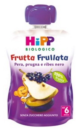 HIPP BIO FRUTTA FRULLATA PERA PRUGNA RIBES 90 G - Farmacia Dott. Pasquale Russo