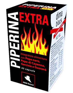 PIPERINA EXTRA DIMA BLACK 45 CAPSULE - Farmacia Dott. Pasquale Russo