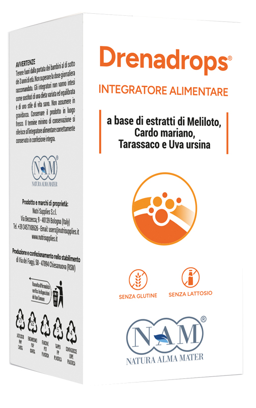 DRENADROPS SOLUZIONE IDROALCOLICA 100 ML - Farmacia Dott. Pasquale Russo