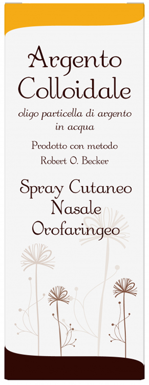 ARGENTO COLLOIDALE IONICO 40 PPM 50 ML SPRAY - Farmacia Dott. Pasquale Russo
