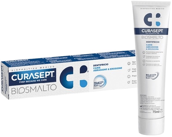 CURASEPT BIOSMALTO CARIE DENTIFRICIO 75 ML - Farmacia Dott. Pasquale Russo
