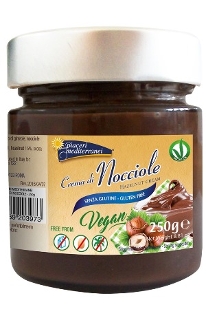 PIACERI MEDITERRANEI CREMA NOCCIOLA 250 G - Farmacia Dott. Pasquale Russo