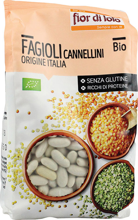 FAGIOLI CANELLINI ITALIA SENZA GLUTINE BIO 400 G - Farmacia Dott. Pasquale Russo
