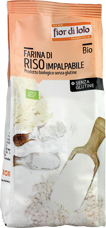 FARINA RISO IMPALPABILE SENZA GLUTINE BIO 375 G - Farmacia Dott. Pasquale Russo