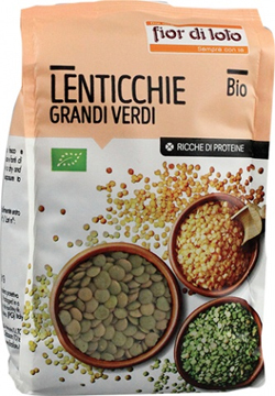 LENTICCHIE VERDI BIO 400 G - Farmacia Dott. Pasquale Russo