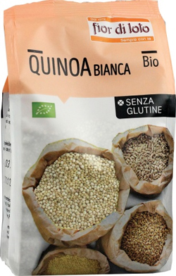 FIOR DI LOTO QUINOA BIANCA SENZA GLUTINE BIO 400 G - Farmacia Dott. Pasquale Russo