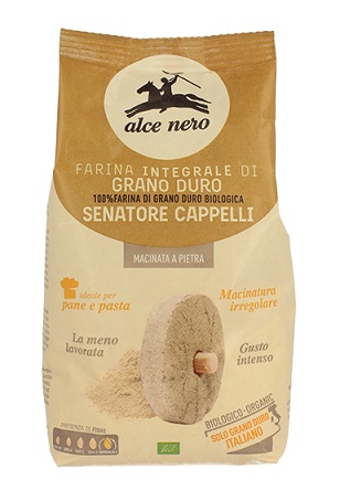 FARINA INTEGRALE SENATORE CAPPELLI BIO MACINATA A PIETRA 500 G - Farmacia Dott. Pasquale Russo
