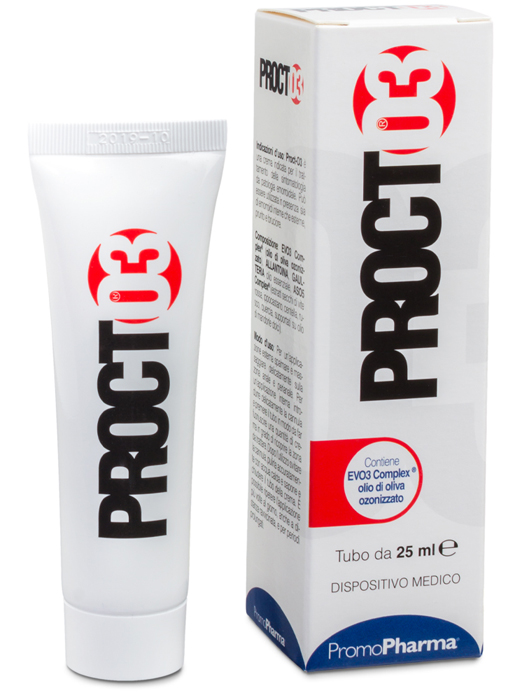 PROCTO3 CREMA PER TRATTAMENTO EMORROIDI 25 ML - Farmacia Dott. Pasquale Russo