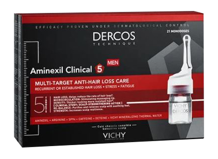 DERCOS AMINEXIL FIALE 42 UOMO 6 ML - Farmacia Dott. Pasquale Russo