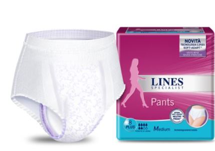 LINES SPECIALIST PANTS PLUS MEDIUM X 8 PEZZI PHARMA - Farmacia Dott. Pasquale Russo