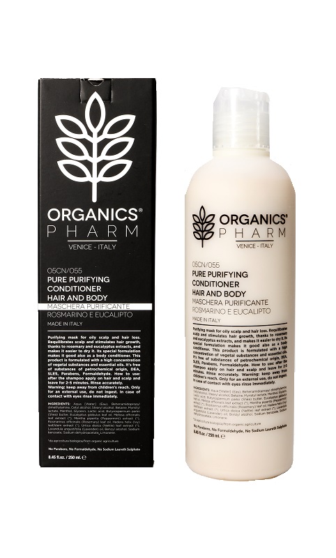 ORGANICS PHARM PURE PURIFYING CONDITIONER HAIR AND BODY 250 ML - Farmacia Dott. Pasquale Russo
