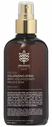 ORGANICS PHARM VOLUMIZING SPRAY MILLET AND SOY 250 ML - Farmacia Dott. Pasquale Russo
