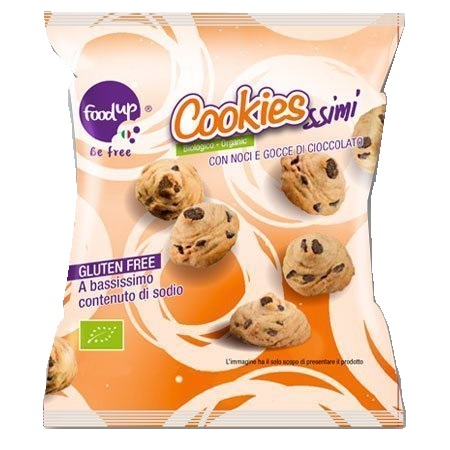COOKIESSIMI BISCOTTI CON NOCI E GOCCE DI CIOCCOLATO 50 G - Farmacia Dott. Pasquale Russo